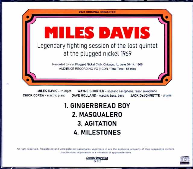 Miles Davis Wayne Shorter, Chick Corea Miles Davis Wayne Shorter/IL,USA 1969