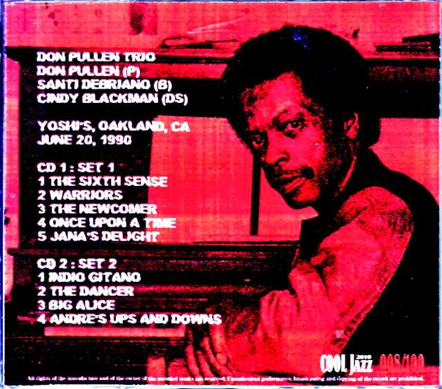 Don Pullen Trio Don Pullen/CA,USA 1990 Complete