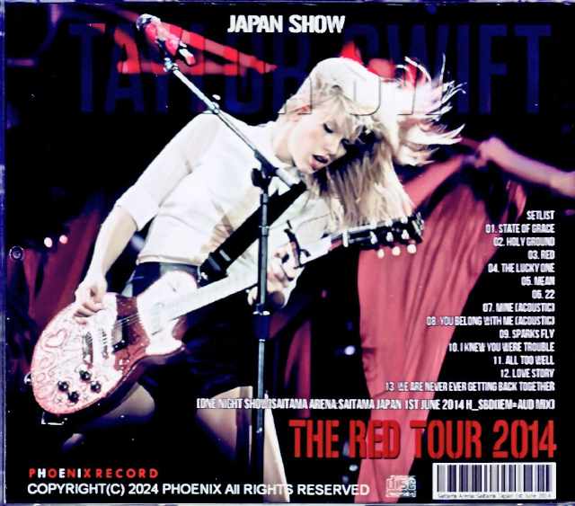 Taylor Swift/Saitama,Japan 2014 IEM Matrix Edition