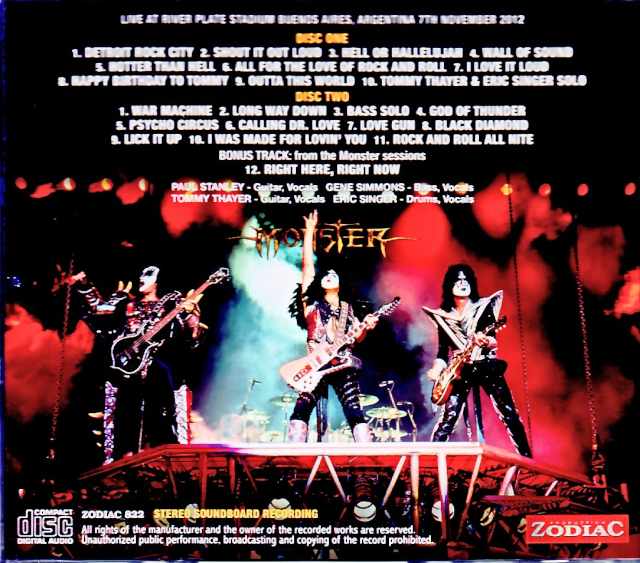 Kiss/Argentina 11.07.2012 FM Broadcast Edition & more