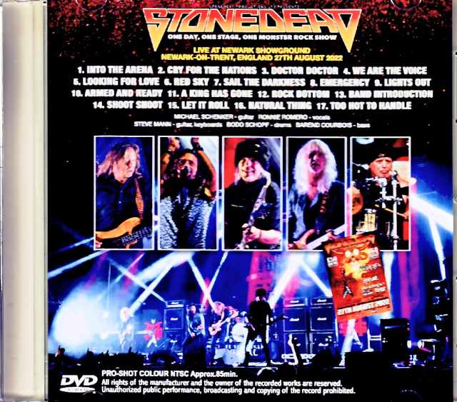 Michael Schenker Michael Schenker/England,UK 08.27.2022 Jewel Version