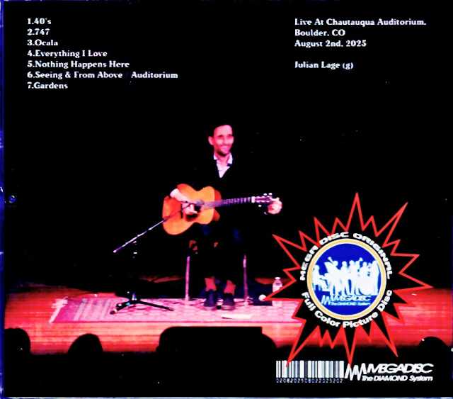 Julian Lage Julian Lage/CO,USA 08.02.2025