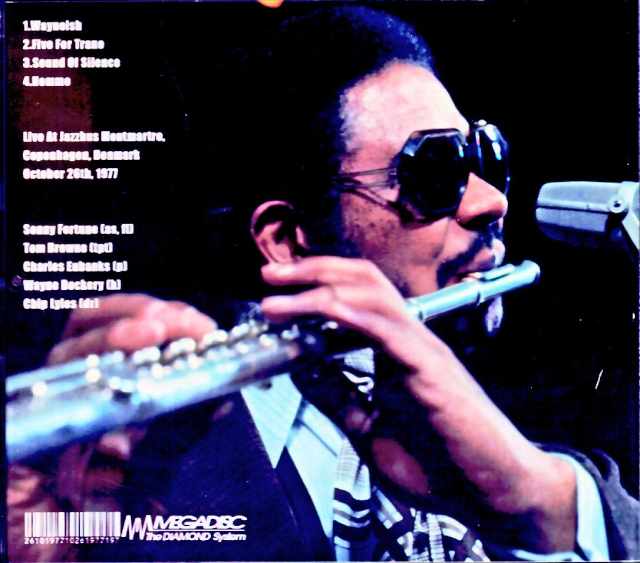 Sonny Fortune Band Sonny Fortune/Denmark 1977 Soundboard Edition