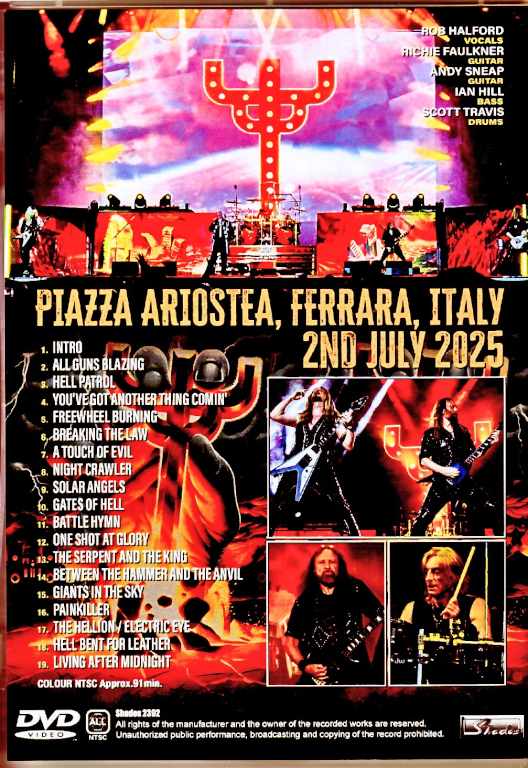 Judas Priest/Italy 2025 Complete