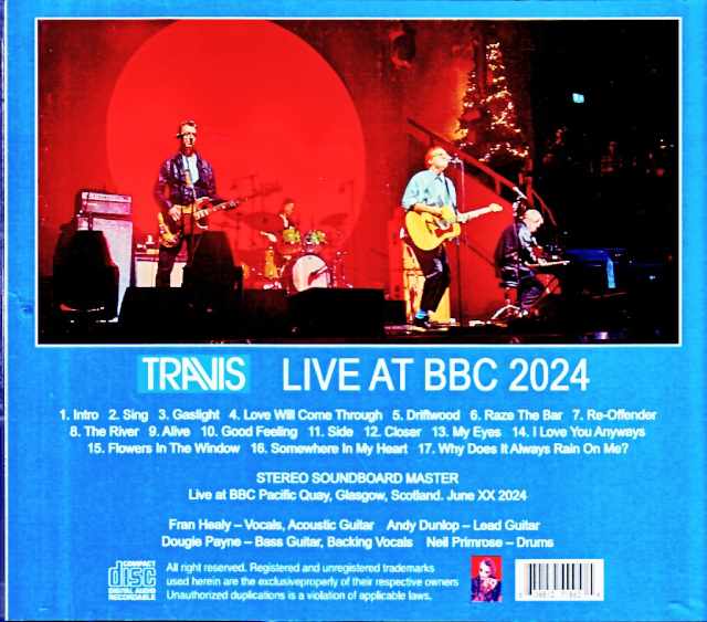 Travis/Scotland,UK 2024 Complete Soundboard Edition