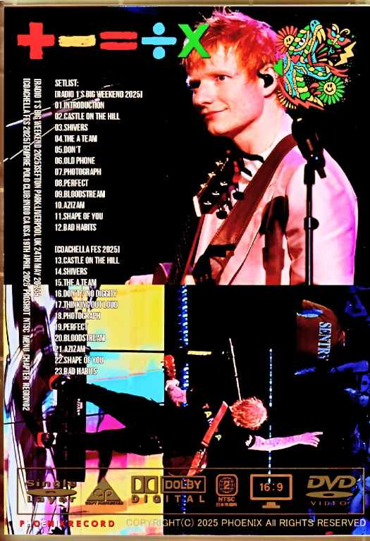 Ed Sheeran/England,UK 2025 & more Multi-Cam Edition