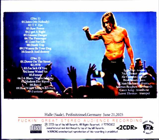 Iggy Pop/Germany 06.21.2025 Complete