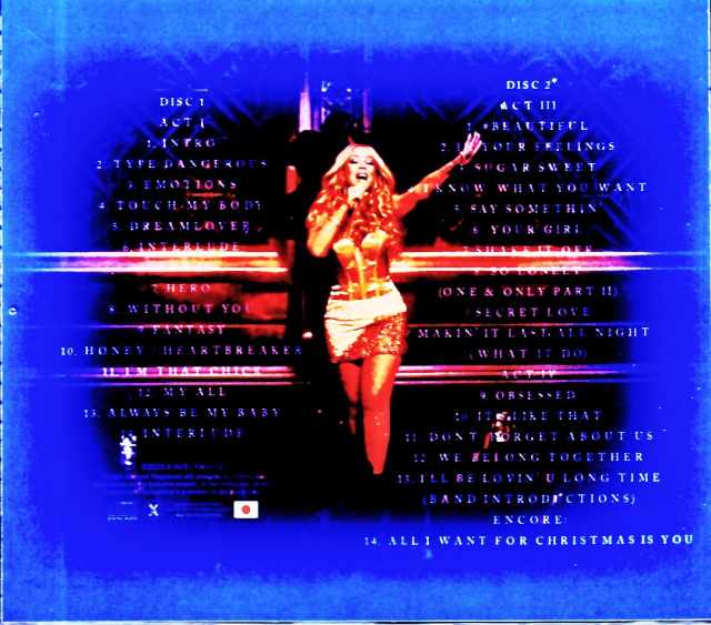 Mariah Carey / Kanagawa, Japan 11.01.2025 Complete IEM Matrix Edition & more