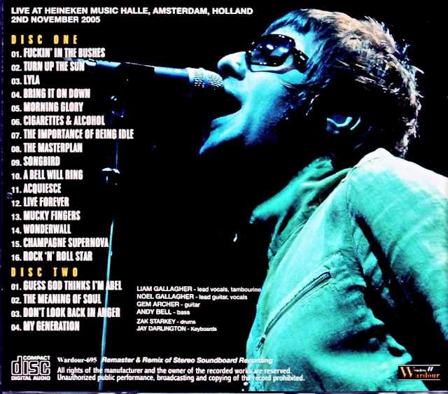 Oasis/Netherlands 2005 Complete Pre-FM Broadcast Remix and Remaster Edition