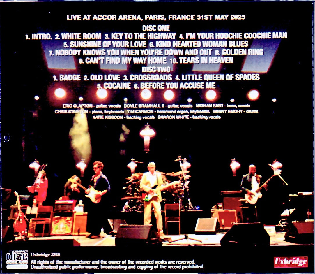Eric Clapton/France 05.31.2025 Complete