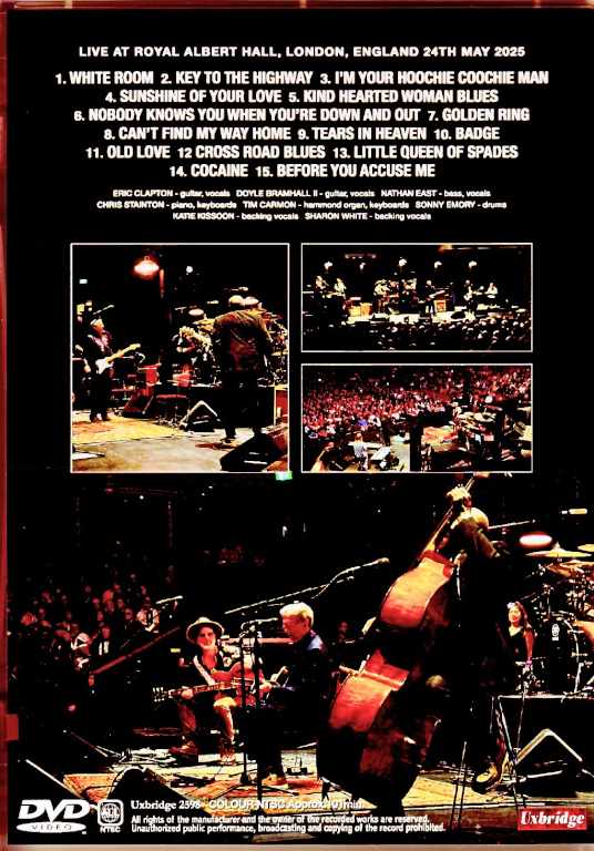 Eric Clapton/London,UK 05.24.2025 Complete Multi-Cam Edition