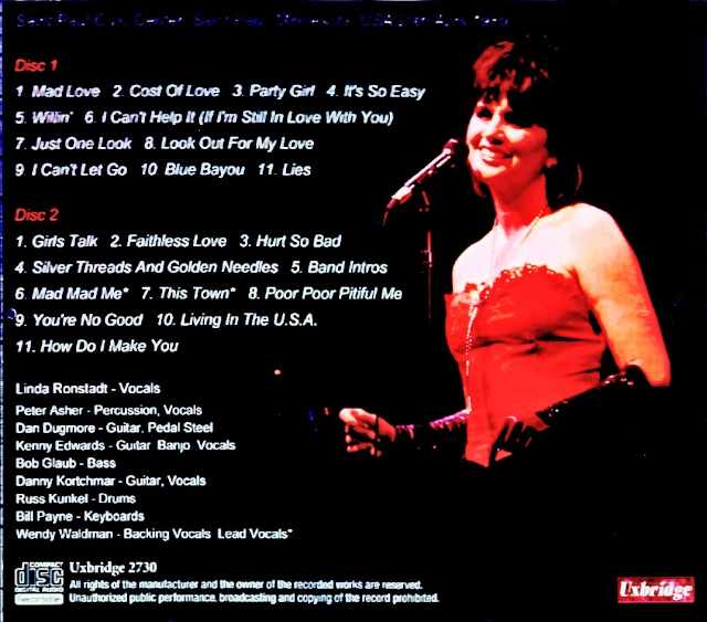 Linda Ronstadt Linda Ronstadt/MN,USA 04.20.1980
