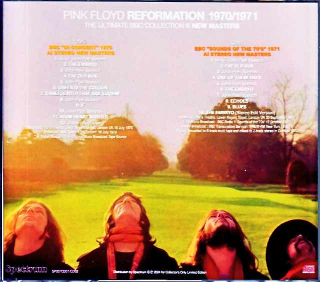 Pink Floyd Pink Floyd / Transition BBC Latest Sound Collection 3rd Ultimate BBC Collection 1970-1671