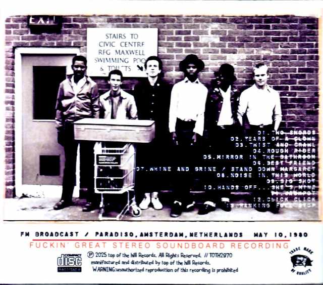 Beat/Netherlands 05.10.1980 FM Broadcast Edition