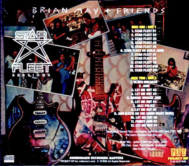 Brian May and Friends Brian May/Star Fleet Session CA,USA 1983 Soundboard Edition