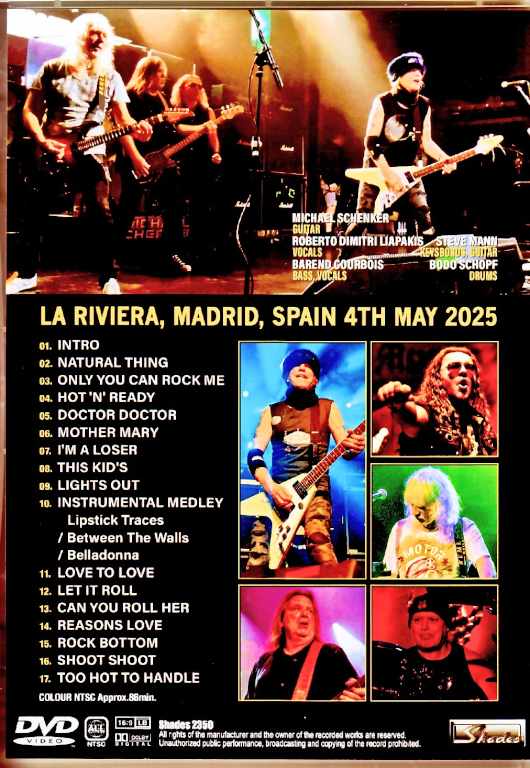Michael Schenker/Spain 2025 Complete