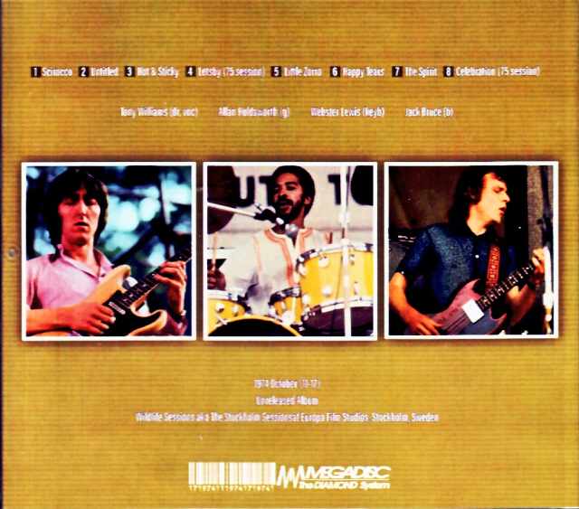Tony Williams Lifetime Allan Holdsworth, Jack Bruce Tony Williams/Sweden 1974 Sessions & more