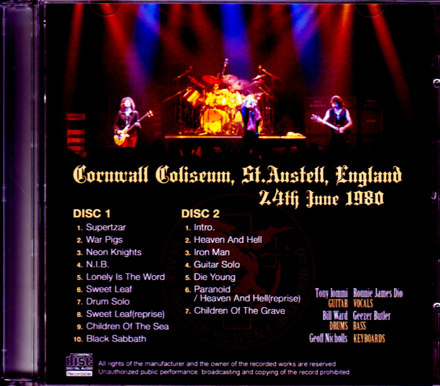 Black Sabbath/England,UK 1980