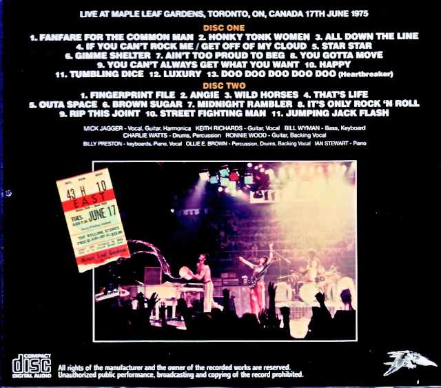 Rolling Stones/Canada 06.17.1975 Complete Remastered