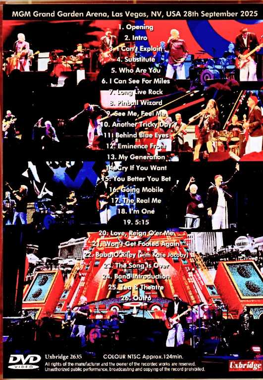 The Who/NV,USA 09.28.2025 Complete