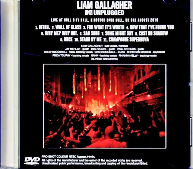 Liam Gallagher/England,UK 2019 Multi-Cam Edition Jewel Version