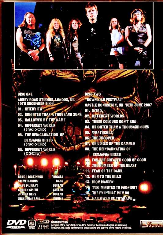 Iron Maiden/London,UK 2006 Multi-Cam Edition & more