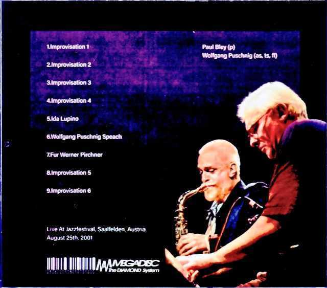 Paul Bley Wolfgang Puschnig Paul Bley Wolfgang Puschnig/Austria 2001