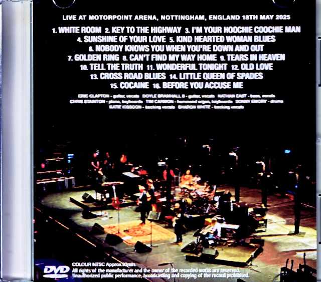 Eric Clapton/England,UK 2025 Jewel Version