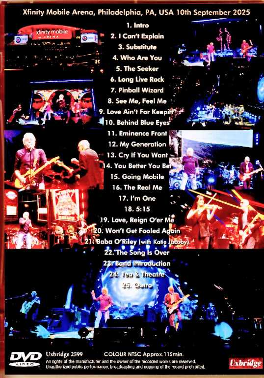 Who,The Who/PA,USA 09.10.2025 Complete