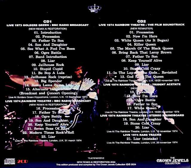 Queen / Rage Live Archive 1973-1974 Special Edition