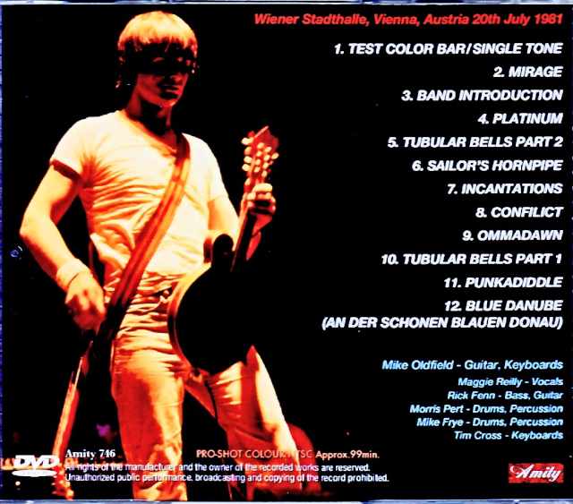 Mike Oldfield/Austria 1981