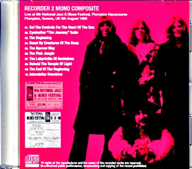 Pink Floyd Pink Floyd/England,UK 8.8.1969 Upgrade