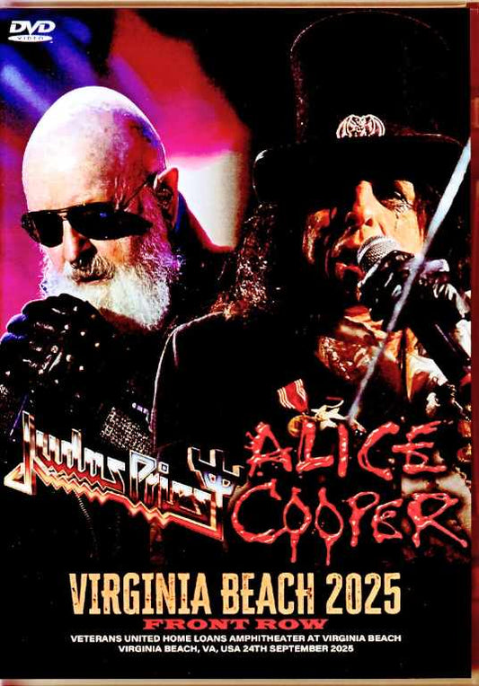 Judas Priest Alice Cooper Judas Priest Alice Cooper/VA,USA 2025 Complete