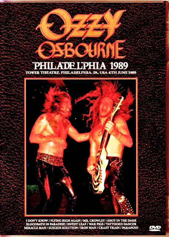 Ozzy Osbourne/PA,USA 06.04.1989 Multi-Cam Edition