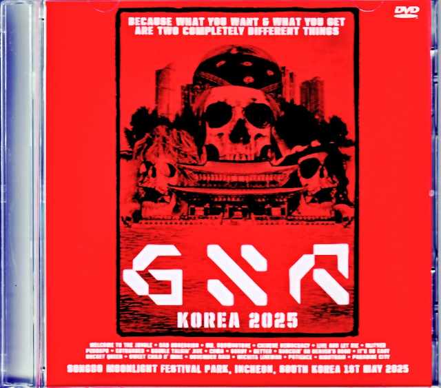 Guns N' Roses Guns N' Roses/Korea 2025 Complete Jewel Version