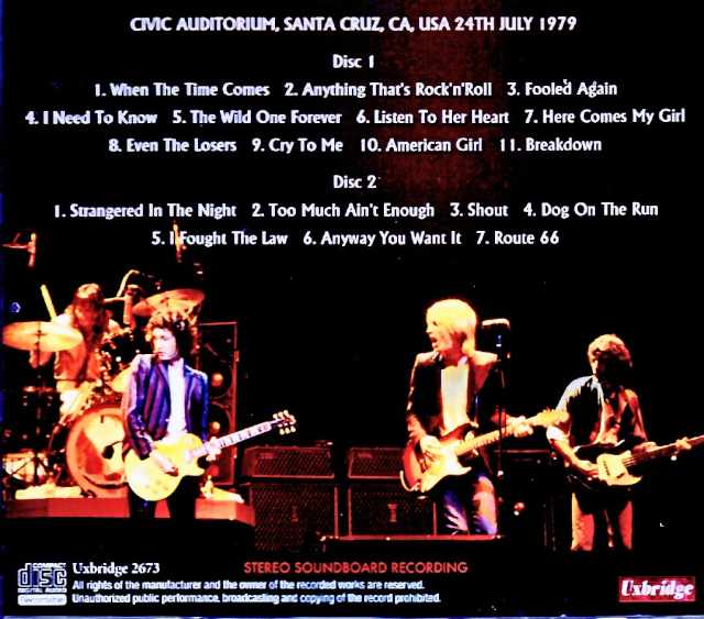Tom Petty and the Heartbreakers Tom Petty/CA,USA 07.24.1979 Soundboard Edition