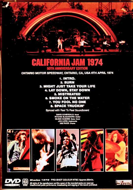 Deep Purple/CA,USA 1974 50th Anniversary Edition