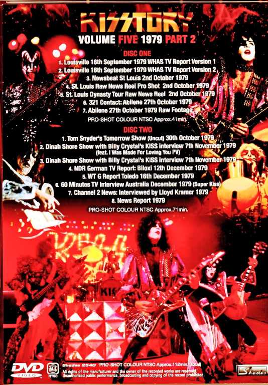 Kiss/Rare History 1979 Part.2