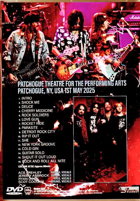 Ace Frehley/NY,USA 2025 Complete