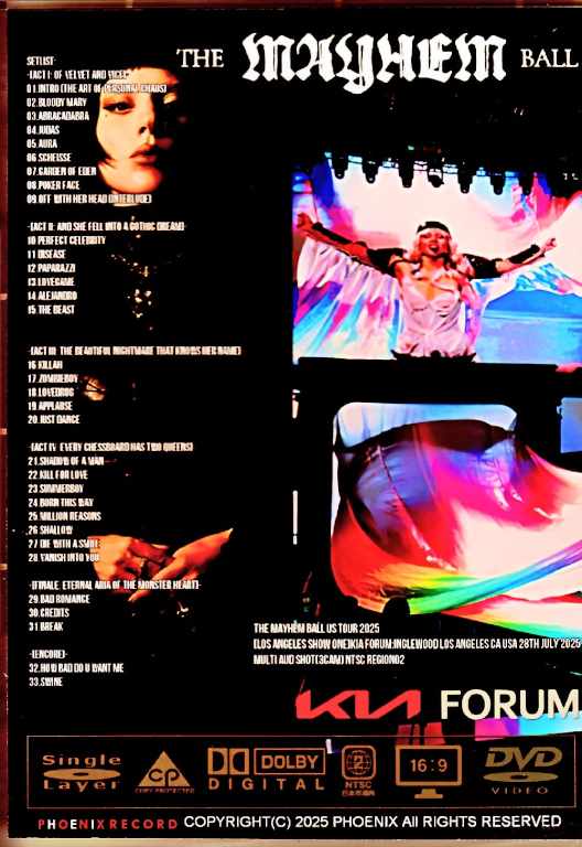 Lady Gaga / CA, USA 07.28.2025 Complete Multi-Cam Edition