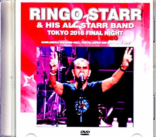 Ringo Starr and His All Starr Band Ringo Starr/Tokyo, Japan 11.2.2016 Complete Jewel Version