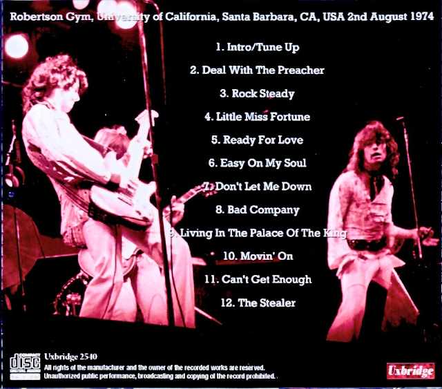 Bad Company/CA,USA 08.02.1974
