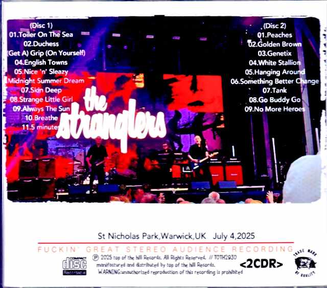 Stranglers / England, UK 07.04.2025 Complete