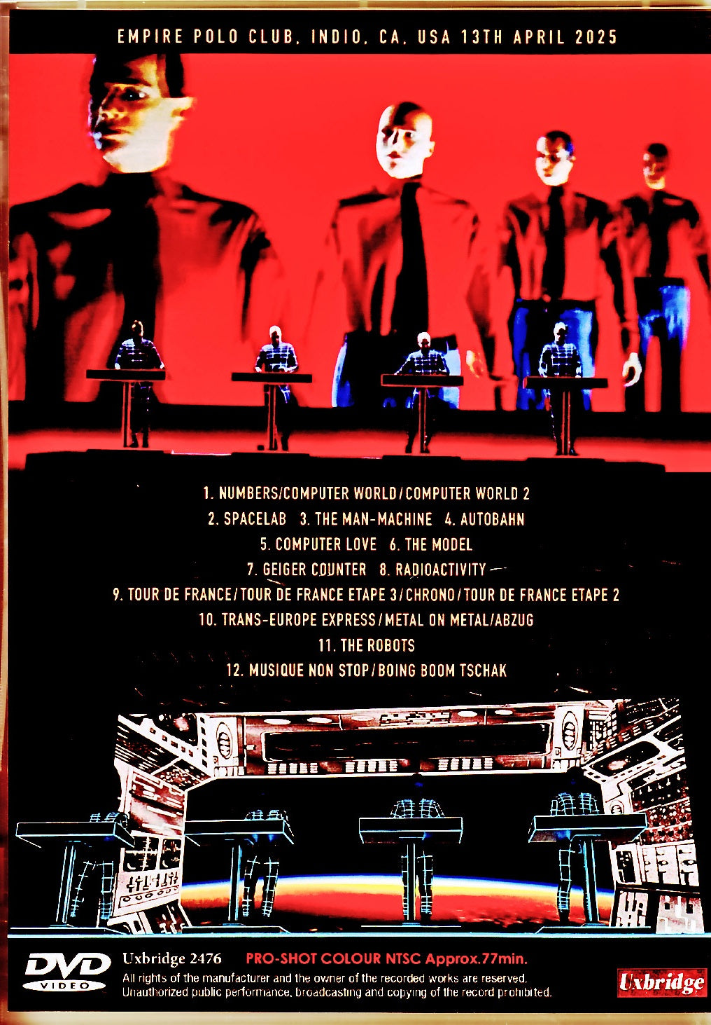 Kraftwerk/CA,USA 2025 Complete