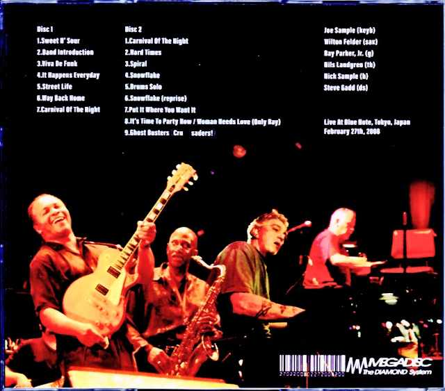 Crusaders Steve Gadd Crusaders Steve Gadd/Tokyo,Japan 2008