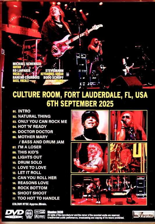 Michael Schenker Michael Schenker/FL,USA 09.06.2025 Complete