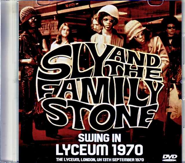 Sly and the Family Stone / London, UK 1970 Multi-Cam Edition Jewel Version