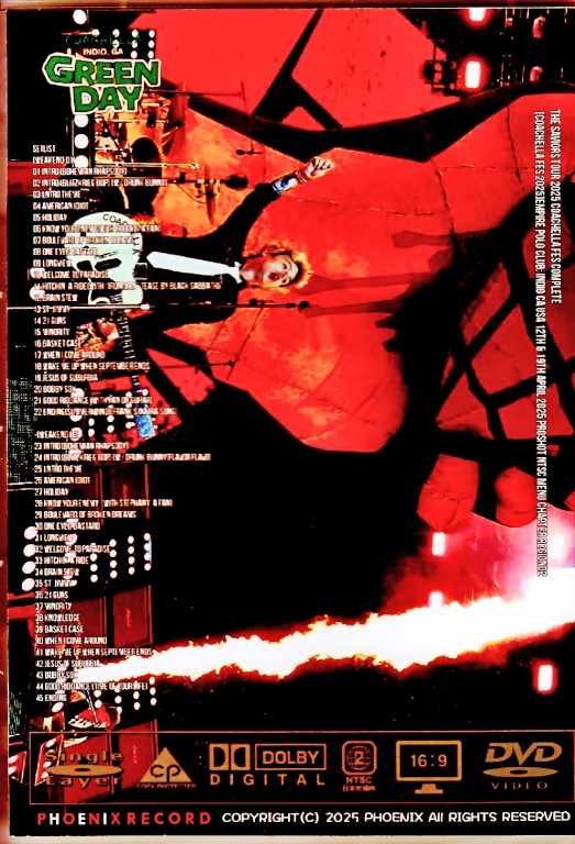 Green Day / CA, USA 2025 2-Day Complete Multi-Cam Edition