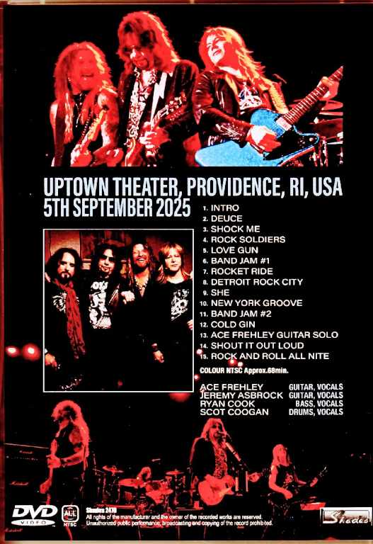 Ace Frehley / RI,USA 09.05.2025 Complete