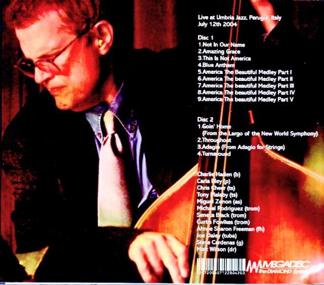 Charlie Haden and New Liberation Music Orchestra Carla Bley/Italy 2004 Broadcast Edition